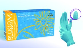 BLOSSOM Selectiv Nitril Soft Blue Handschuhe, je 100 Stück