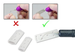 Protecto Tip, Schutzkappen in 2 Größen für Instrumente und Inserts, je 10 Stück