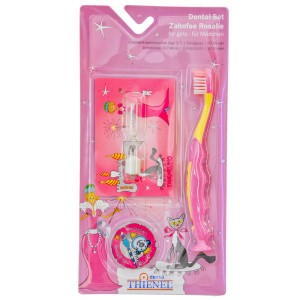 Kinder Dentalset, Zahnfee (pink), 1 Stück