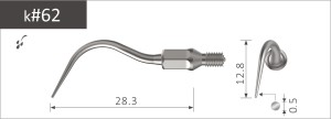 Xpedent SONICflex Perio, Ultraschallspitze, KaVo-SONICflex-kompatibel, 1 Stück