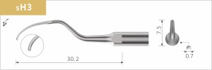 Xpedent Perio, Ultraschallspitze, SATELEC-kompatibel, 1 Stück