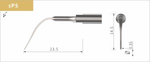 Xpedent Perio, Ultraschallspitze, SATELEC-kompatibel, 1 Stück