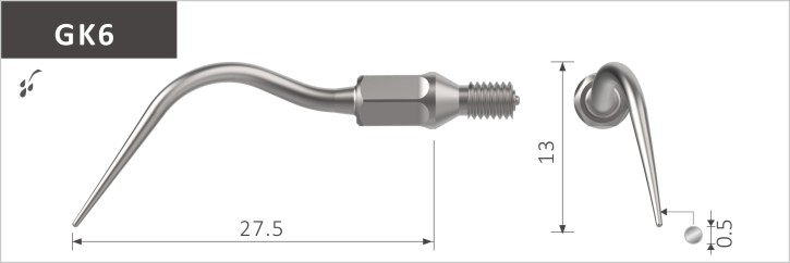 Xpedent SONICflex Perio, Ultraschallspitze, KaVo-SONICflex-kompatibel, 1 Stück