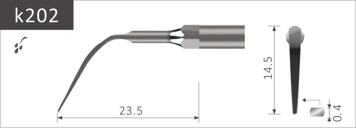 Xpedent PiezoLED und PiezoSoft, Ultraschallspitze Scaling, KaVo kompatibel, 1 Stück