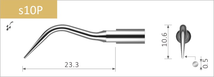 Xpedent Scaling, Ultraschallspitze, SATELEC-kompatibel, 1 Stück