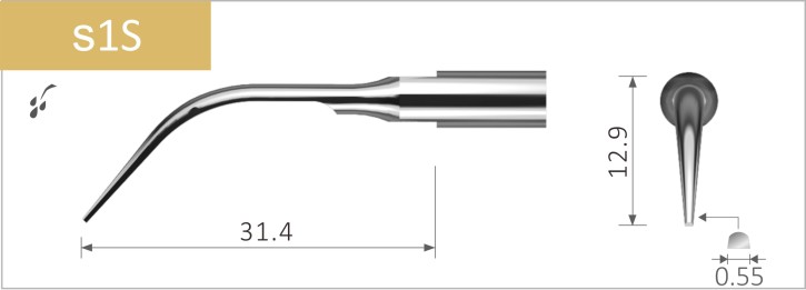 Xpedent Scaling, Ultraschallspitze, SATELEC-kompatibel, 1 Stück